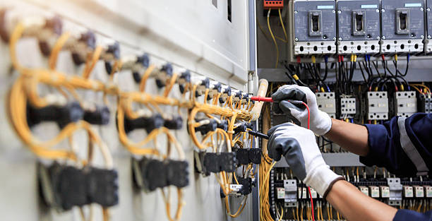 Professional Electrician technician working in Campbell County County, VA